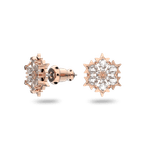 Pendientes-de-boton-Magic-Blancos-Baño-tono-oro-rosa