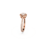 Anillo-de-coctel-Constella-Talla-redonda-Pave-Blanco-Baño-tono-oro-rosa