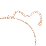 Colgante-Further-Circulos-entrelazados-Mediano-Blanco-Baño-tono-oro-rosa