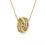Collar-Further-Circulos-entrelazados-Blanco-Baño-tono-oro