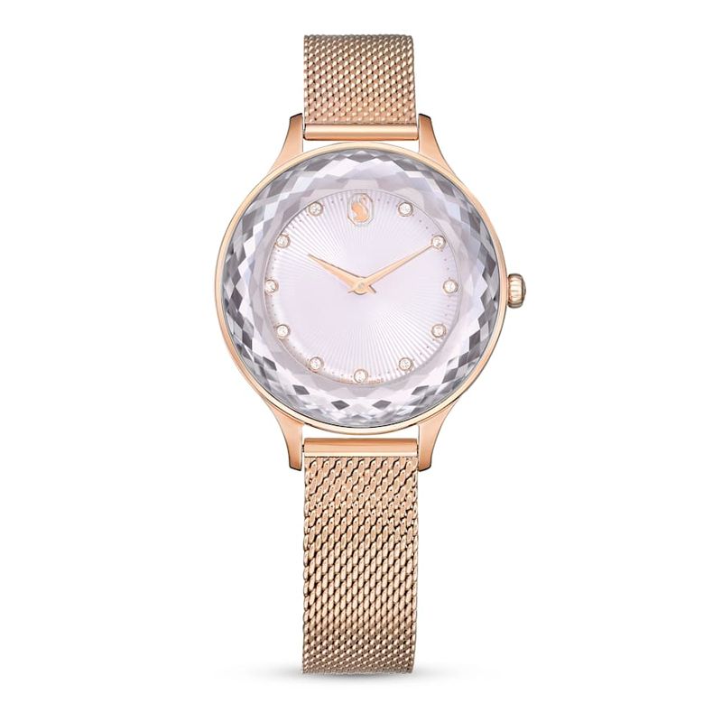 Reloj-Octea-Nova-Fabricado-en-Suiza-Brazalete-de-metal-Tono-oro-rosa-Acabado-tono-oro-rosa