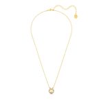 Colgante-Bella-V-Talla-redonda-Tono-dorado-Baño-tono-oro