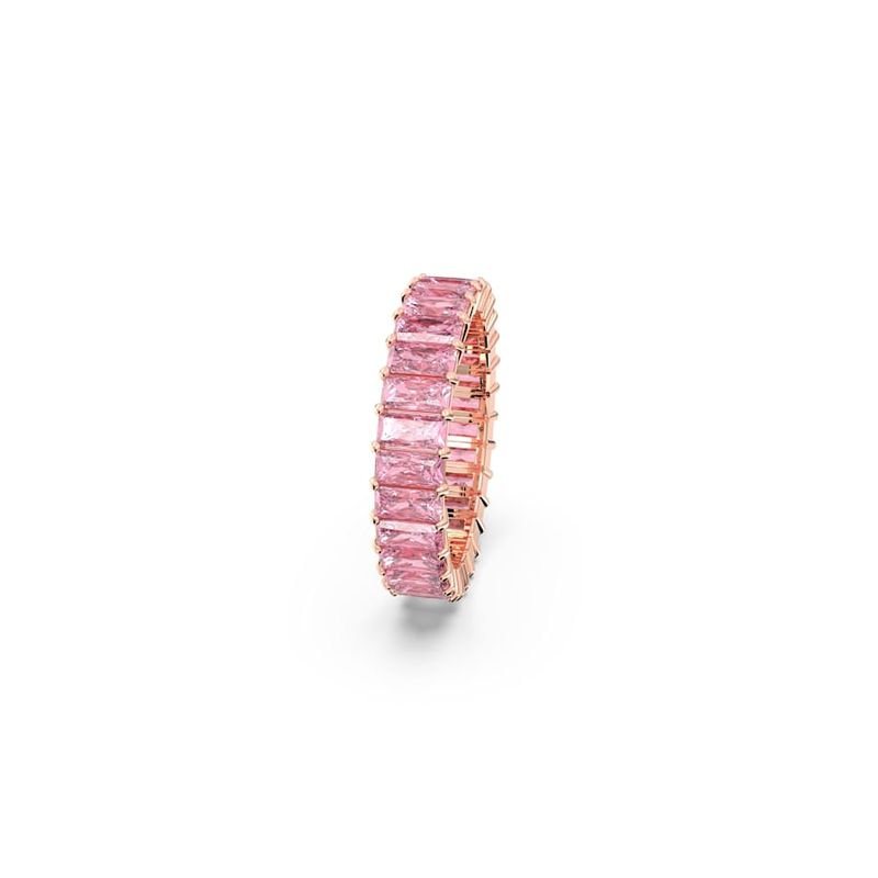 Anillo-Matrix-Talla-baguette-Rosa-Baño-tono-oro-rosa