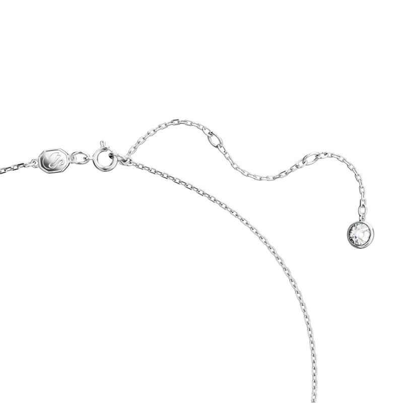 Colgante-Swarovski-Iconic-Swan-Cisne-Pequeño-Blanco-Baño-de-rodio