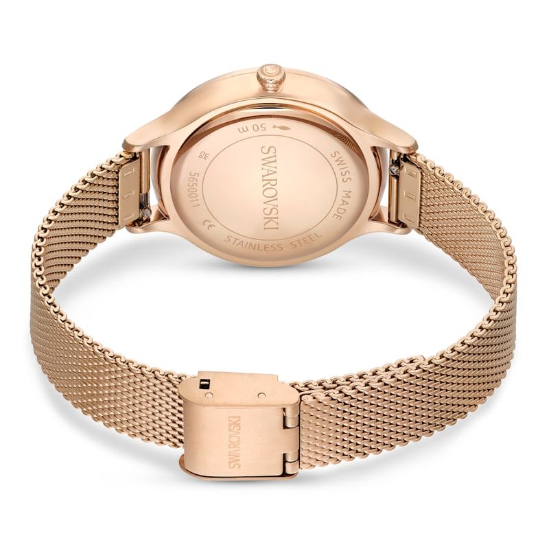 Reloj-Octea-Nova-Fabricado-en-Suiza-Brazalete-de-metal-Tono-oro-rosa-Acabado-tono-oro-rosa