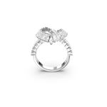 Anillo-de-coctel-Matrix-Tallas-mixtas-Corazon-Blanco-Baño-de-rodio