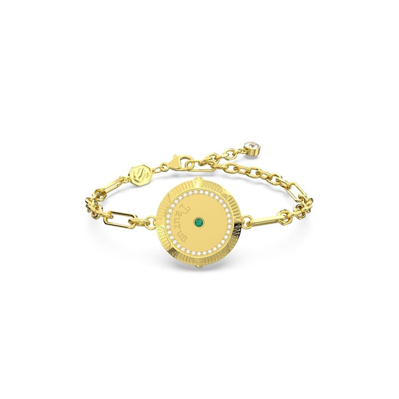 Pulsera-Zodiac-Tauro-Tono-dorado-Baño-tono-oro