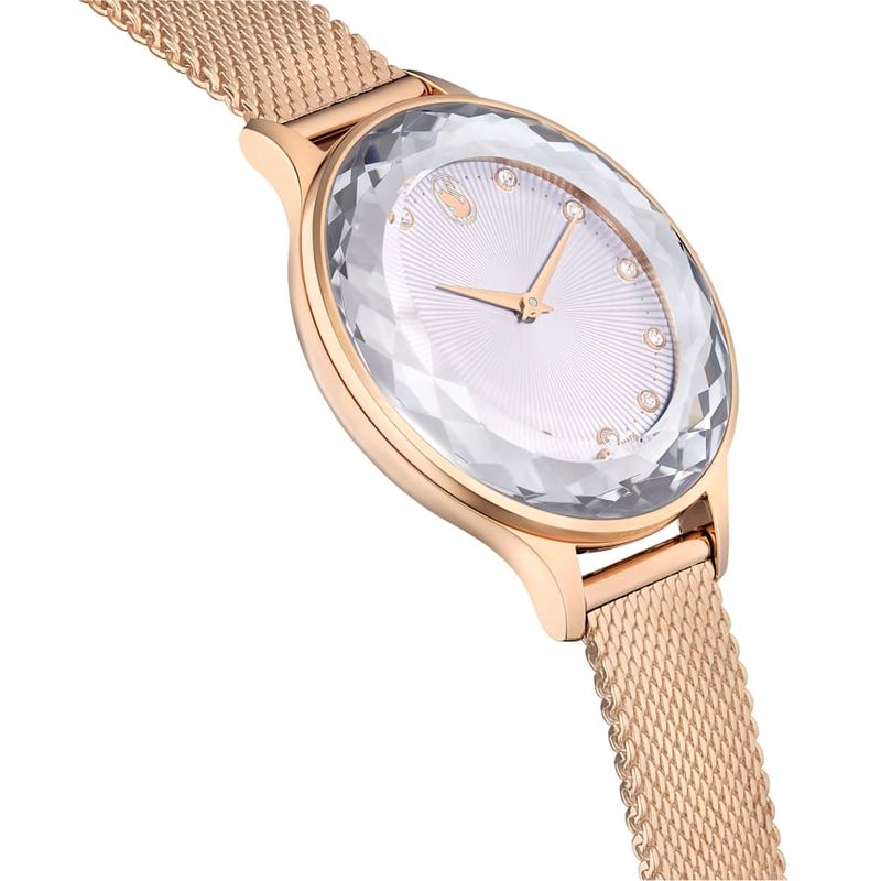 Reloj-Octea-Nova-Fabricado-en-Suiza-Brazalete-de-metal-Tono-oro-rosa-Acabado-tono-oro-rosa