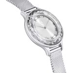 Reloj-Octea-Nova-Fabricado-en-Suiza-Brazalete-de-metal-Tono-plateado-Acero-inoxidable