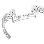 Reloj-Attract-Fabricado-en-Suiza-Recubierto-en-pave-Brazalete-de-metal-Tono-plateado-Acero-inoxidable