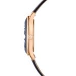 Reloj-Octea-Nova-Fabricado-en-Suiza-Correa-de-piel-Negro-Acabado-tono-oro-rosa