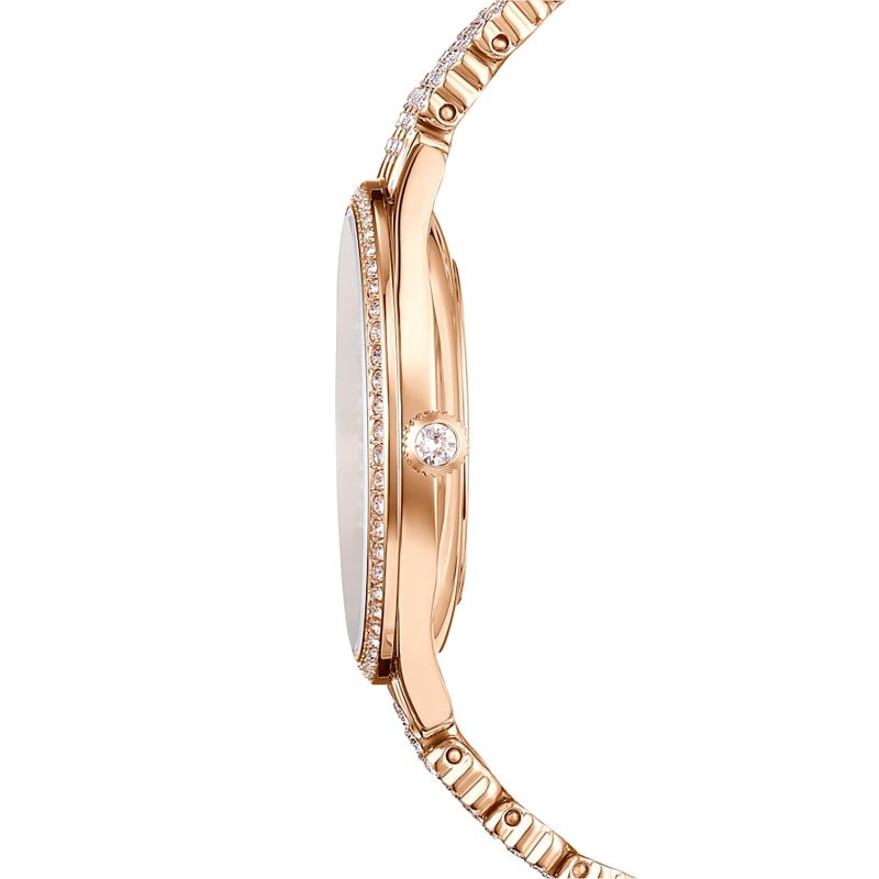 Reloj-Attract-Fabricado-en-Suiza-Recubierto-en-pave-Brazalete-de-metal-Tono-oro-rosa-Acabado-tono-oro-rosa