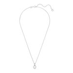 Colgante-Birthstone-Talla-cuadrada-Abril-Blanco-Baño-de-rodio
