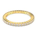 Anillo-Vittore-Talla-redonda-Blanco-Baño-tono-oro