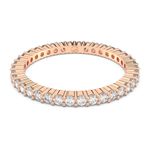 Anillo-Vittore-Talla-redonda-Blanco-Baño-tono-oro-rosa