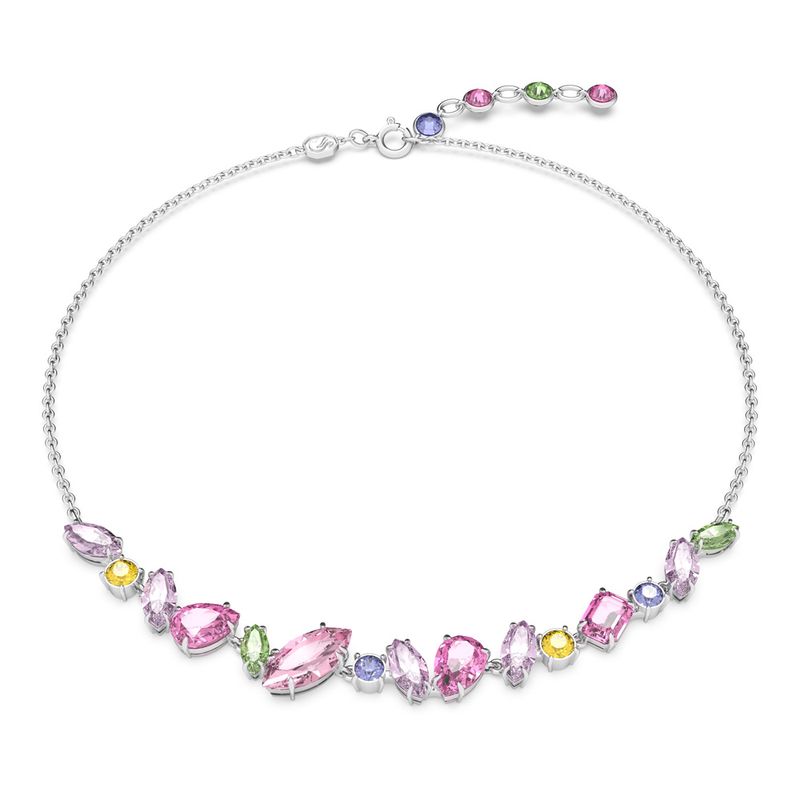Collar-Gema-Tallas-mixtas-Multicolor-Baño-de-rodio