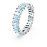 Anillo-Matrix-Talla-baguette-Azules-Baño-de-rodio