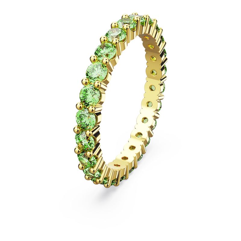 Anillo-Matrix-Talla-redonda-Verde-Baño-tono-oro