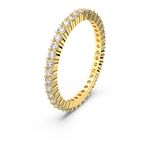 Anillo-Vittore-Talla-redonda-Blanco-Baño-tono-oro