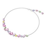 Collar-Gema-Tallas-mixtas-Multicolor-Baño-de-rodio