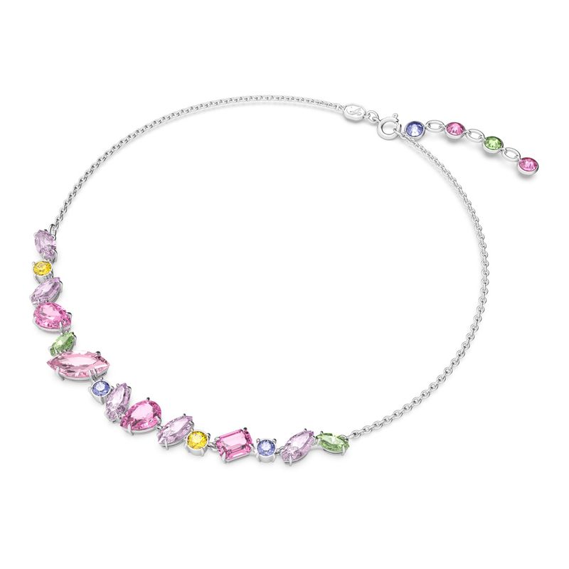 Collar-Gema-Tallas-mixtas-Multicolor-Baño-de-rodio