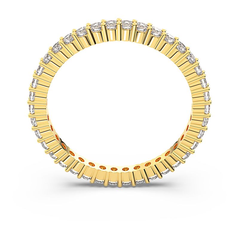 Anillo-Vittore-Talla-redonda-Blanco-Baño-tono-oro