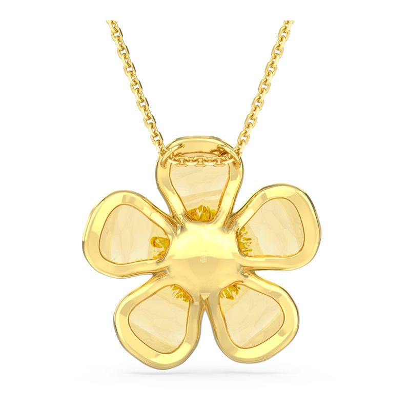 Colgante-Florere-Flor-Amarillo-Baño-tono-oro