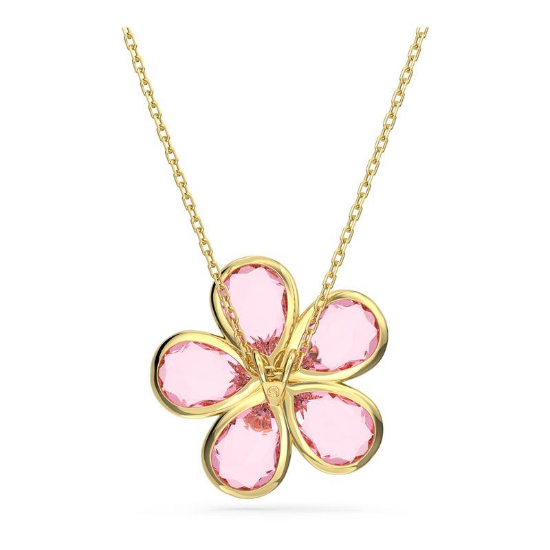 Colgante-Florere-Flor-Rosa-Baño-tono-oro