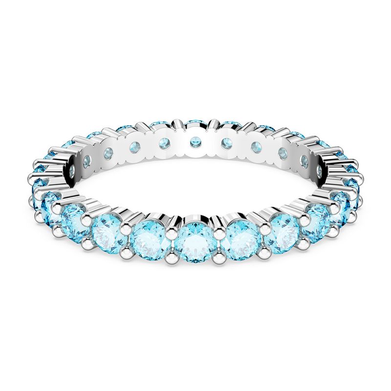 Anillo-Matrix-Talla-redonda-Azules-Baño-de-rodio