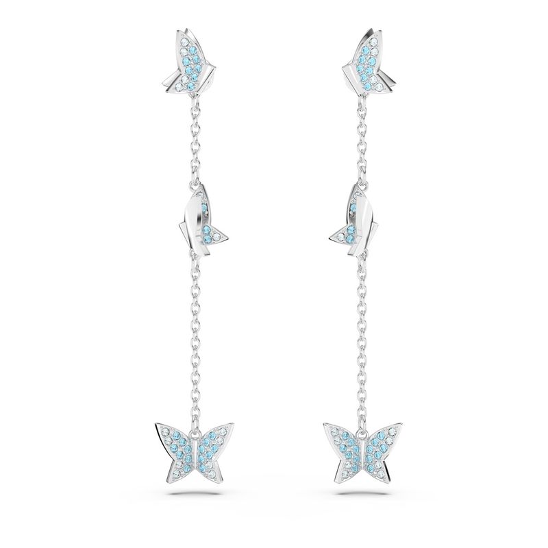 Pendientes-Lilia-Mariposa-Azules-Baño-de-rodio