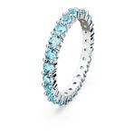 Anillo-Matrix-Talla-redonda-Azules-Baño-de-rodio