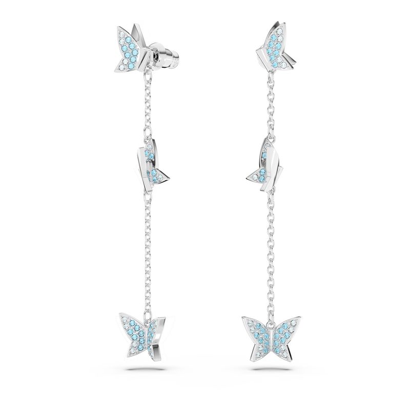 Pendientes-Lilia-Mariposa-Azules-Baño-de-rodio