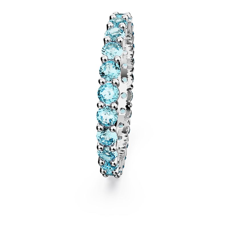 Anillo-Matrix-Talla-redonda-Azules-Baño-de-rodio