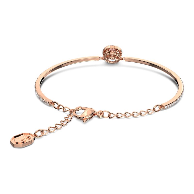 Brazalete-Swarovski-Sparkling--dance-Morado-Baño-tono-oro-rosa