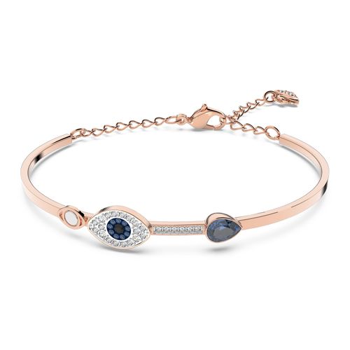 Brazalete Duo Evil Eye, azul, mezcla de baños