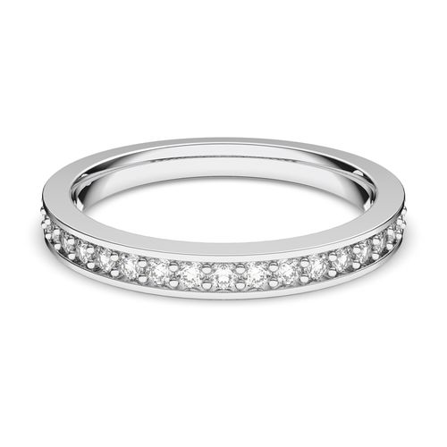 Anillo Rare, blanco, Baño de Rodio