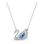 Collar-Dancing-Swan-azul-baño-de-rodio