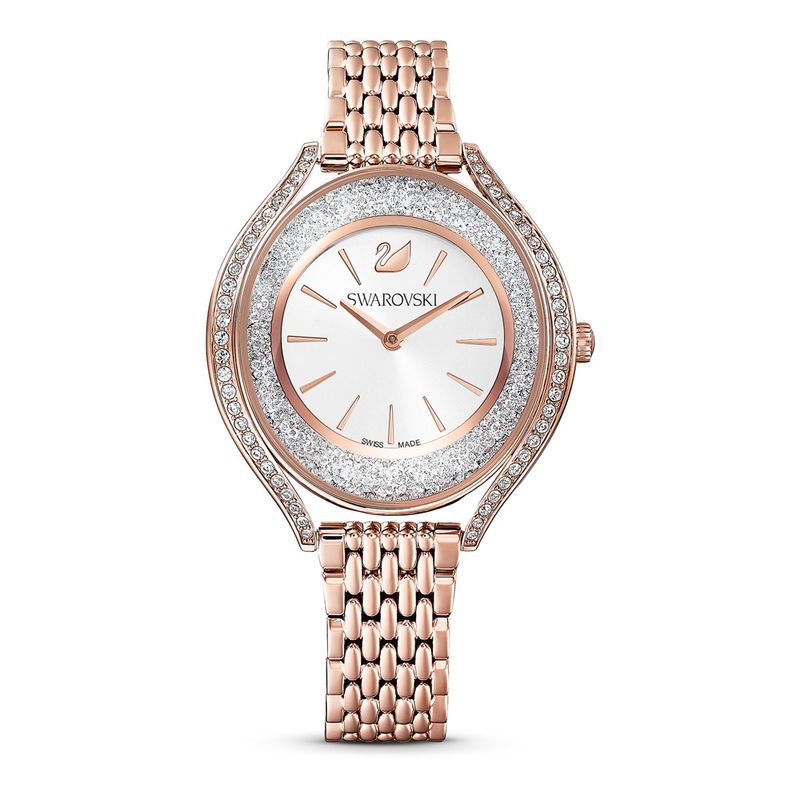 Reloj-Crystalline-Aura-brazalete-de-metal-tono-oro-rosa-PVD-tono-oro-rosa