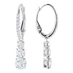 Aretes-Attract-Trilogy-Round-blanco-baño-de-rodio