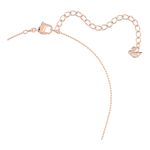 Collar-Swarovski-Infinity-Heart-blanco-combinacion-de-acabados-metalicos