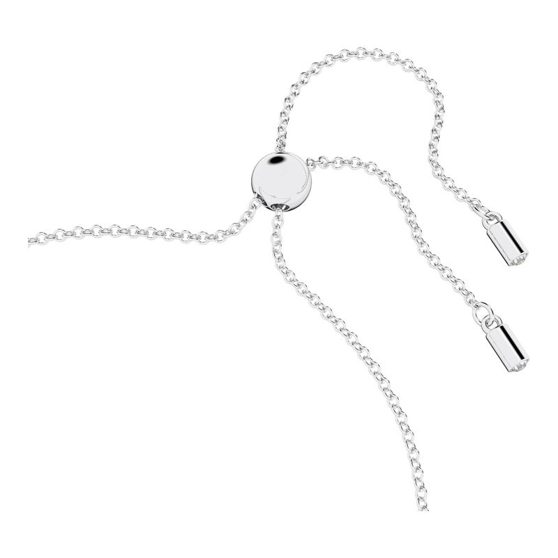 Pulsera-Swarovski-Infinity-Heart-blanco-baño-de-rodio