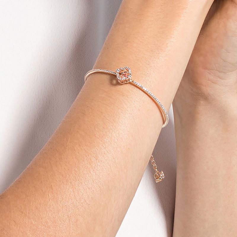Brazalete-Swarovski-Sparkling-Dance-rosa-baño-tono-oro-rosa