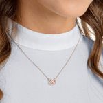 Collar-Dazzling-Swan-multicolor-baño-de-oro-rosa
