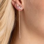 Aretes-Dazzling-Swan-multicolor-baño-de-oro-rosa