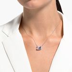 Collar-Dancing-Swan-azul-baño-de-rodio