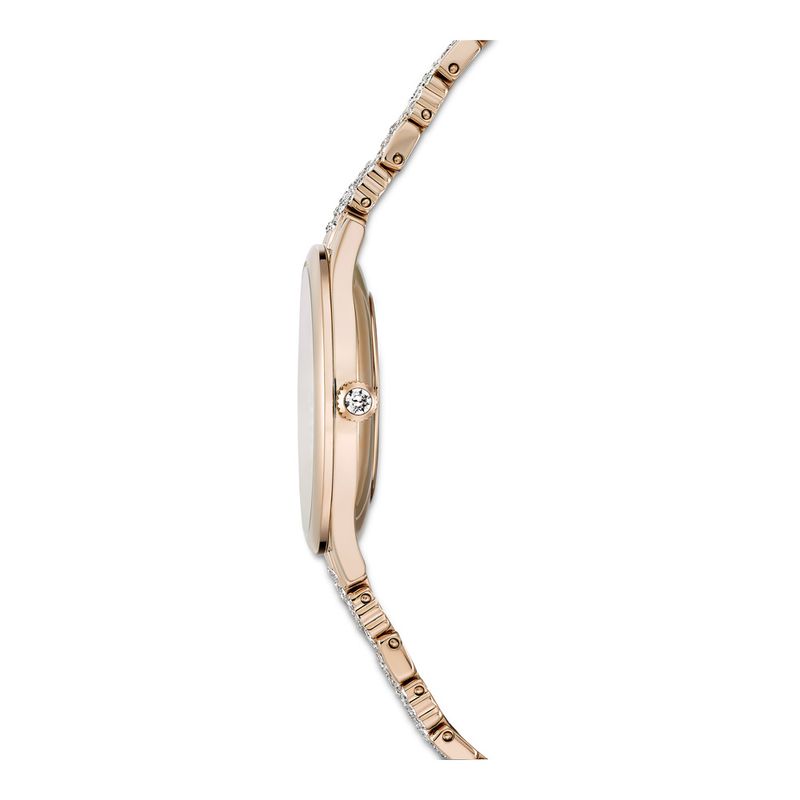 Reloj-Attract-Brazalete-de-metal-Blanco-PVD-tono-oro