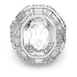 Anillo-de-coctel-Mesmera-Talla-octogonal-Blanco-Baño-de-rodio