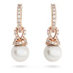 Pendientes-Originally-Blancos-Baño-tono-oro-rosa