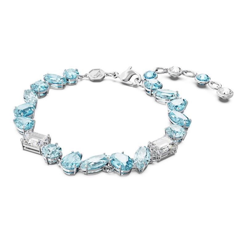 Pulsera-Gema-Tallas-mixtas-Azul-Baño-de-rodio