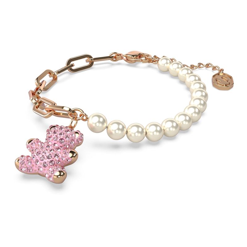 Pulsera-Teddy-Oso-Rosa-Baño-tono-oro-rosa